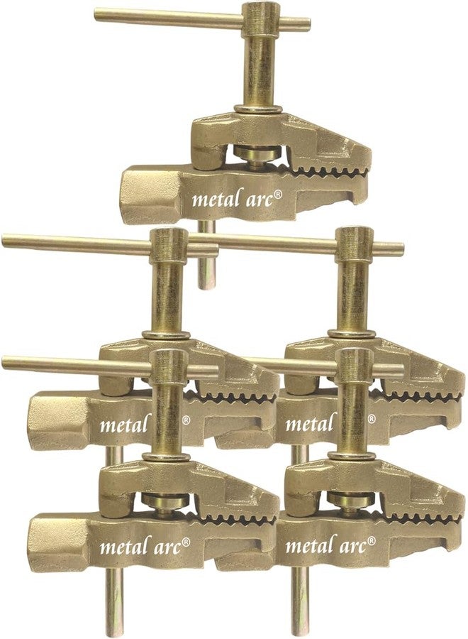 مشبك تأريض يدوي للحام من نوع Metal Arc ISI Marked INDUSTRIAL شديد التحمل 600 أمبير، ST1BB7B (عبوة من 5 قطع) - Image 1